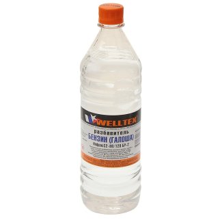 Бензин-обезжириватель WELLTEX (галоша-нефрас) 1л фото