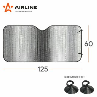 Шторка солнцезащитная AirLine ASPS-60-01 фото 2