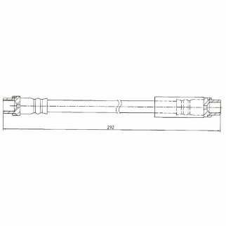 Шланг тормозной TRIALLI BF 4811 фото 2