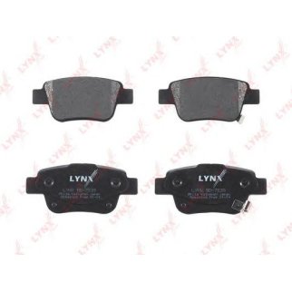Колодки тормозные задние дисковые к-кт LYNXauto BD-7539 фото