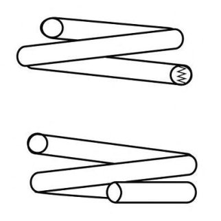 Пружина передняя CS Germany 14 871 241 фото