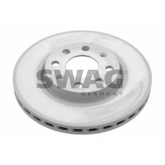 Диск тормозной передний вентилируемый SWAG 70 92 8177 фото