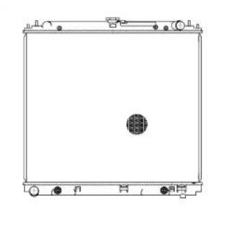 Радиатор основной LUZAR LRc 141BA фото