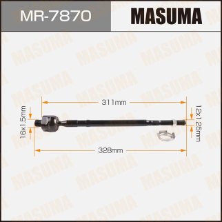 Тяга рулевая Masuma MR-7870 фото