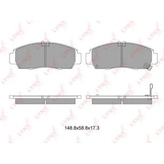 Колодки тормозные передние к-кт LYNXauto BD-3403 фото