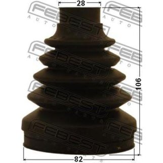 Пыльник ШРУСа FEBEST 1015-CAP фото