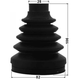 Пыльник ШРУСа FEBEST 1015-CAP фото 2