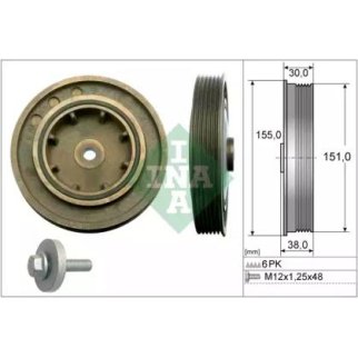 Шкив коленвала фото