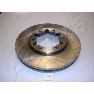 Диск тормозной передний вентилируемый ashika 60-01-103 фото
