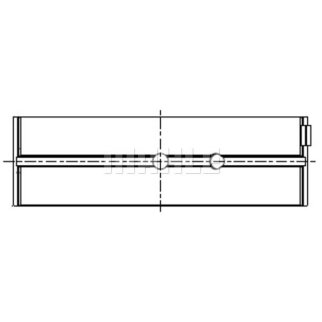 Вкладыши коренные MAHLE 061 HL 19078 025 фото