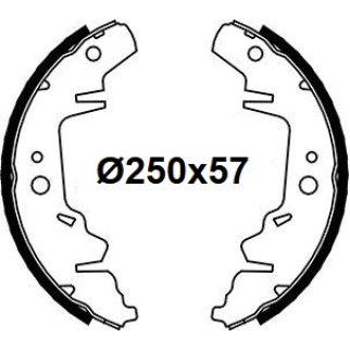 Колодки тормозные к-кт TRIALLI GF 4517 фото 3