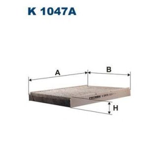 Фильтр салона FILTRON K 1047A фото