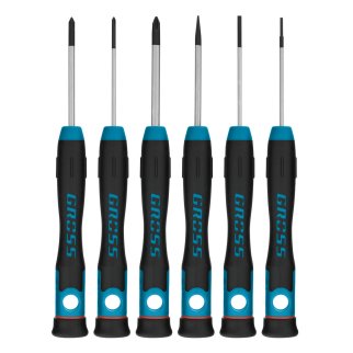 Набор отверток для точной механики 6 шт пласт.бокс GROSS фото