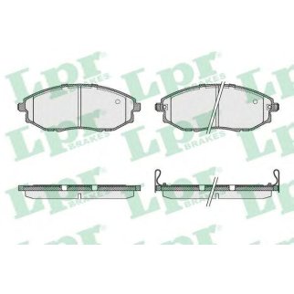 Колодки тормозные передние к-кт Lpr 05P1321 фото