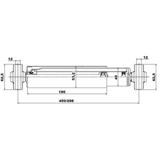 Амортизатор задний FEBEST 05655636R фото 2