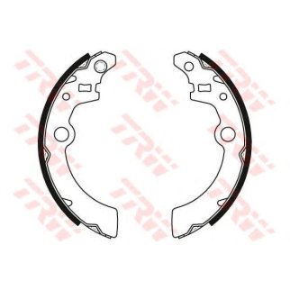 Колодки барабанные к-кт TRW GS8476 фото