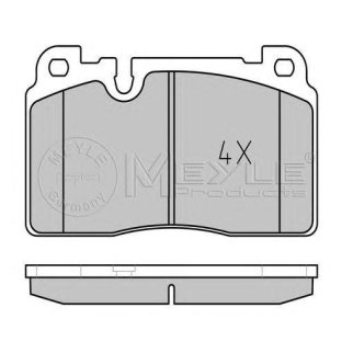 Колодки AUDI A8 (4H_) (11/09=>) Q5 (8R) (11/08=>), PORSCHE MACAN (02/14-?) фото