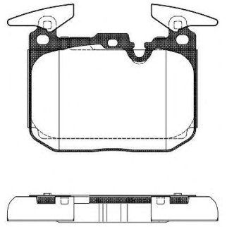 Колодки передние к-кт Remsa фото