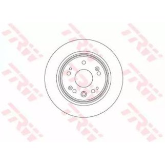 Диск тормозной задний TRW DF8083 фото