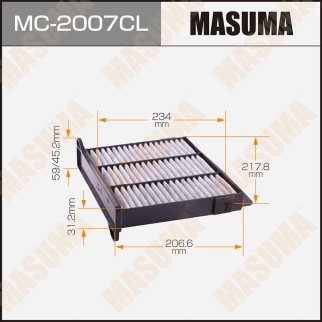 Фильтр салона Masuma MC-2007CL фото