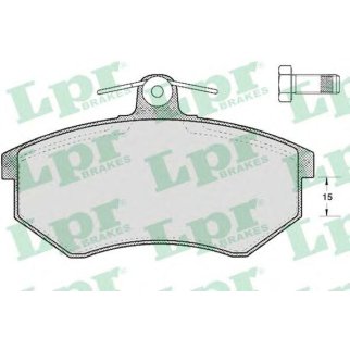 Колодки тормозные передние к-кт Lpr 05P299 фото