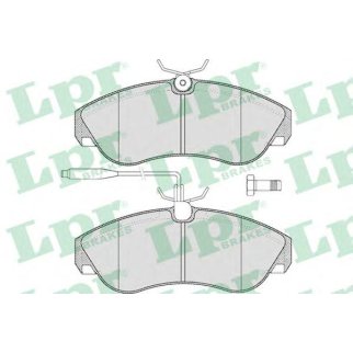Колодки тормозные передние к-кт Lpr 05P494 фото