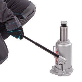 Домкрат гидравлический бутылочный, 20 т, h подъема 242-452 мм MATRIX 50731 фото 13