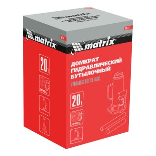 Домкрат гидравлический бутылочный, 20 т, h подъема 242-452 мм MATRIX 50731 фото 32 Домкрат гидравлический бутылочный, 20 т, h подъема 242-452 мм MATRIX 50731 фото 32