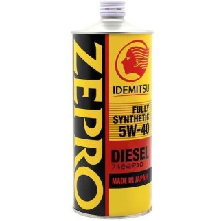 Масло моторное IDEMITSU ZEPRO DIESEL F-S CF 5W40 синт 1л фото
