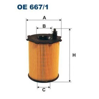 Фильтр масляный FILTRON OE 6671 фото