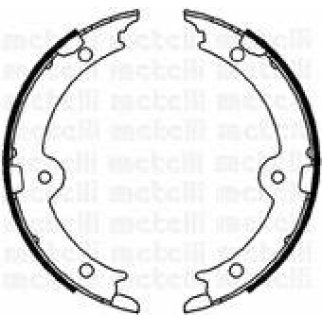 Колодки ручного тормоза к-кт metelli 53-0449 фото