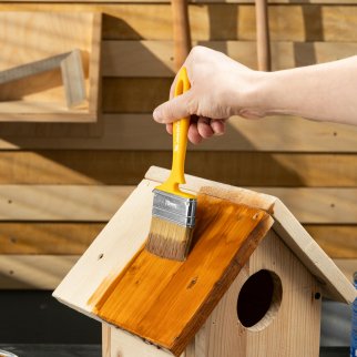 Кисть флейцевая ЛАКИ 70x12 мм MATRIX 83365 фото 6