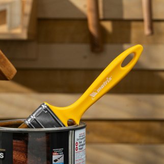 Кисть флейцевая ЛАКИ 70x12 мм MATRIX 83365 фото 1