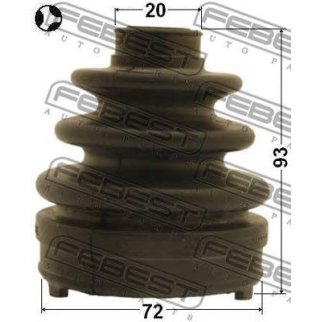 Пыльник ШРУСа FEBEST 0815-G12 фото