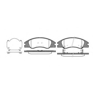 Колодки тормозные REMSA _113402 фото