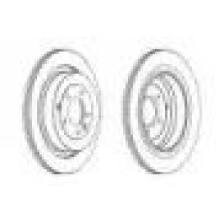 Диск тормозной задний FERODO DDF1433 фото