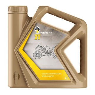 Масло моторное ROSNEFT MOTO 2Т 4л фото