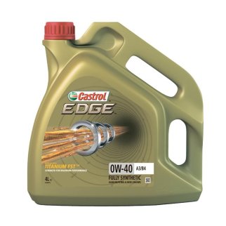 Моторное масло Castrol EDGE 0W-40 A3/B4 4л 156E8C фото