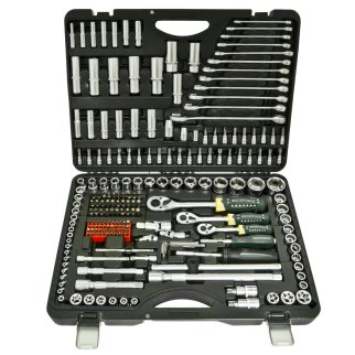 Набор инструмента 1/2&quot;-1/4&quot;-3/8&quot; 216 предметов 6гр. ROCK FORCE фото