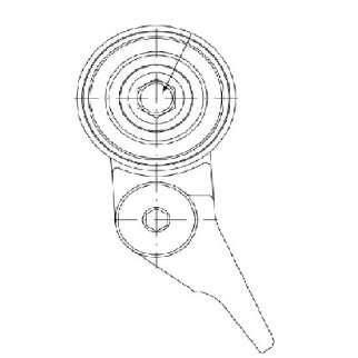 Ролик ГРМ TRIALLI CM 5226 фото 3