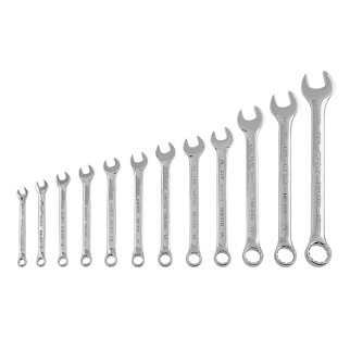 Набор ключей комбинированных 6-22 мм, 12 шт. полированный хром MATRIX фото 3