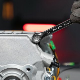 Набор ключей комбинированных 6-22 мм, 12 шт. полированный хром MATRIX фото 7