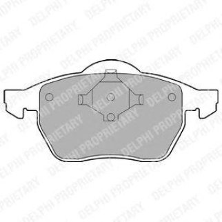 Колодки торм.пер. фото