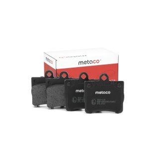 Колодки тормозные задние дисковые к-кт metaco 3010-133 фото