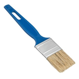 Кисть флейцевая &quot;Эксперт&quot;, 35*6, натуральная щетина, пластиковая ручка СИБРТЕХ*** фото