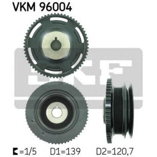 Шкив коленвала SKF VKM 96004 фото