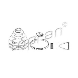 Пыльник наруж ШРУСа (к-кт) topran 108929596 фото