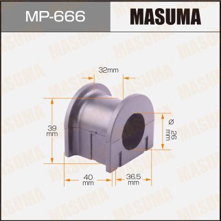 Втулка переднего стабилизатора Masuma MP-666 фото