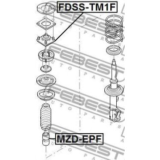 Опора амортизатора FEBEST FDSS-TM1F фото