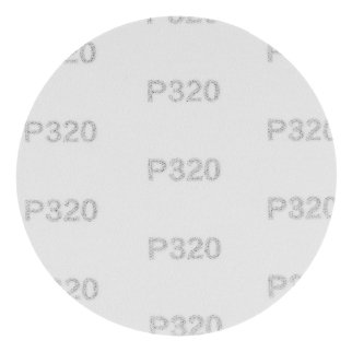 Круг абразивный на ворсовой подложке под "липучку", P 320, 125 мм, 10 шт MATRIX 73873 фото 2